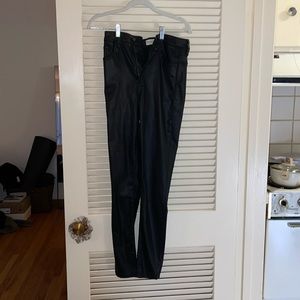 SZ 27 Abercrombie and Fitch coated jeans